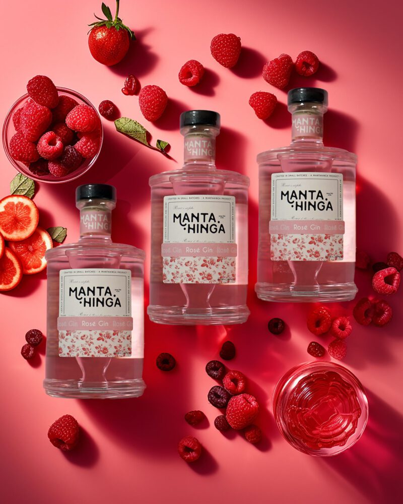 Mantahinga Rosé Gin aus Schwabmünchen